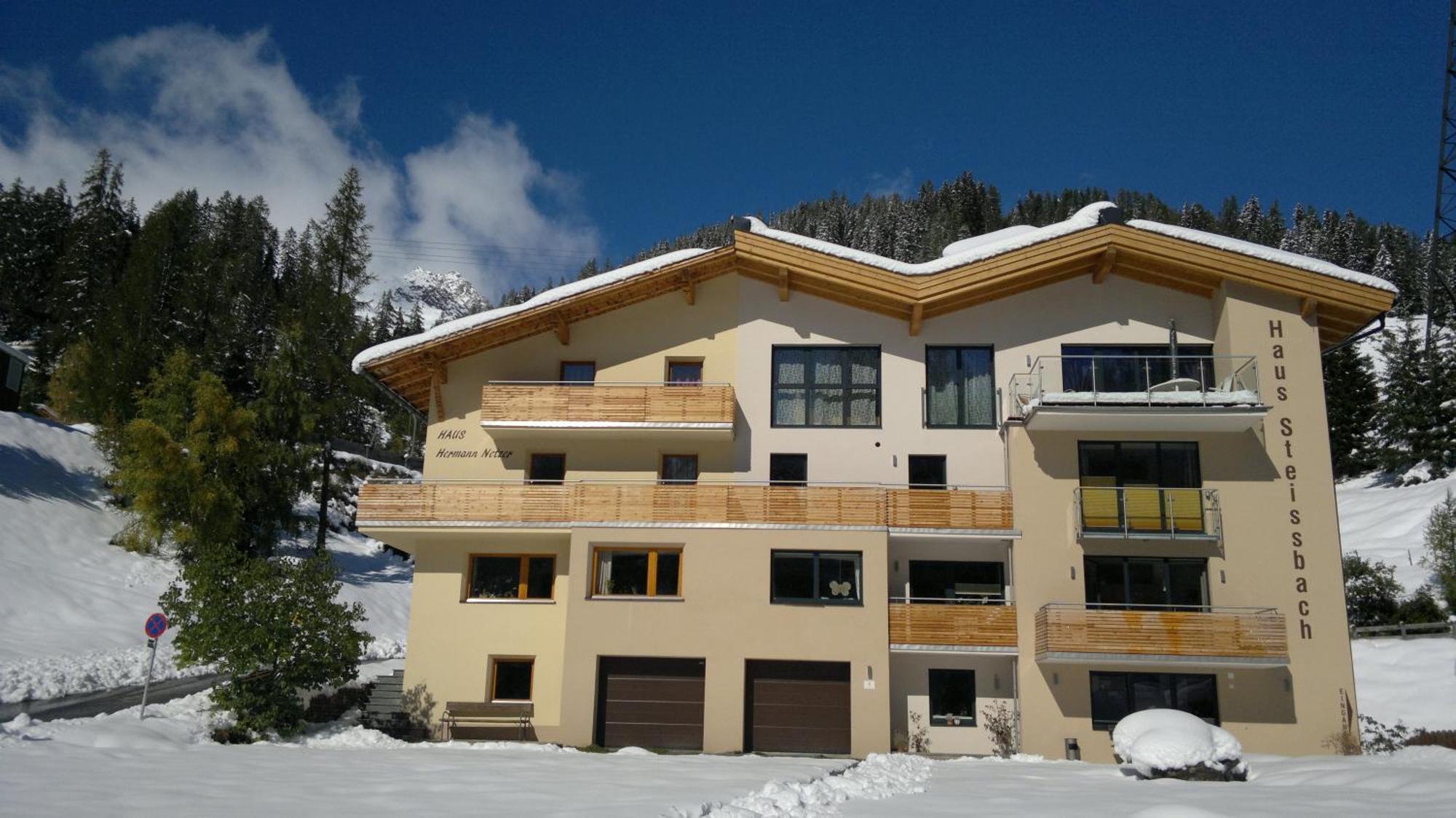 サンクト・アントン・アム・アールベルクHaus Steissbachアパートメント エクステリア 写真
