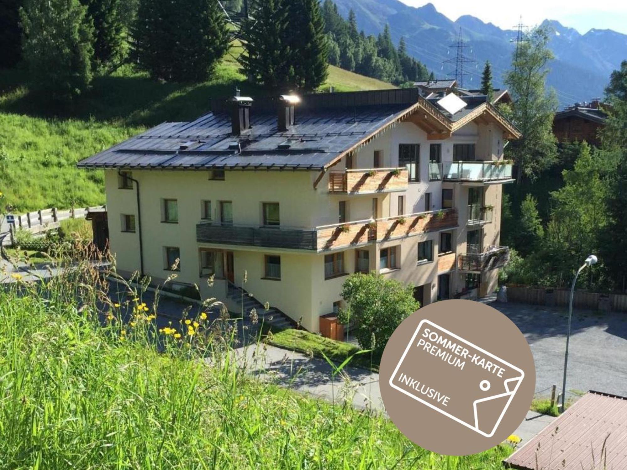 サンクト・アントン・アム・アールベルクHaus Steissbachアパートメント エクステリア 写真